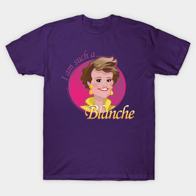 The Golden Girls - Blanche T-Shirt by markpaulik